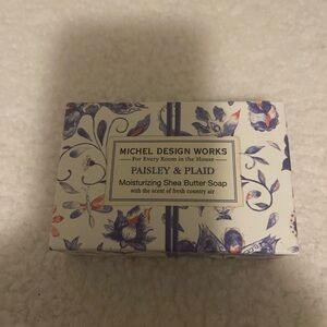 Michel Design Works Paisley & Plaid Soap